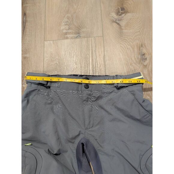 Fox Racing Dakota Women’s Moto Pants 7/8 Gray Lime Green Off-Road MX w/ Pads - Picture 8 of 12